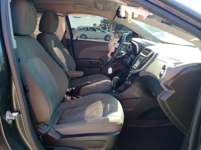 1G1JB5SH3H4165407 - 2017 CHEVROLET SONIC LS GRAY photo 5