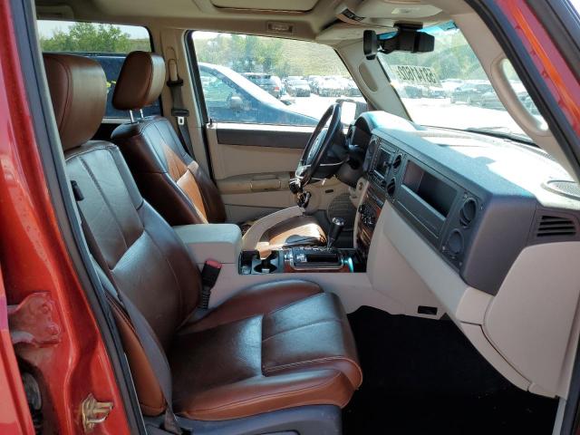 1J8HG58276C316982 - 2006 JEEP COMMANDER ბურგუნდია ფოტო 5