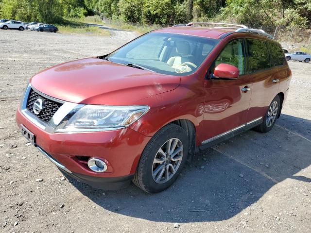 5N1AR2MM3DC604029 - 2013 NISSAN PATHFINDER RED photo 2