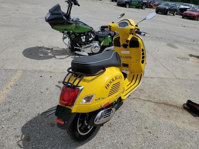 ZAPMA39M8N5203586 - 2022 VESPA GTS YELLOW photo 4