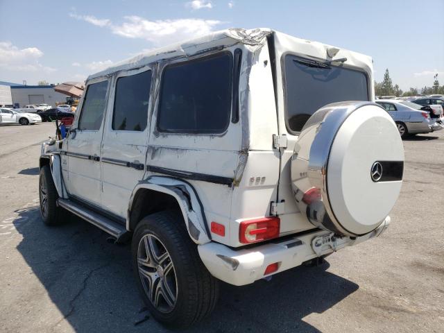 WDCYC7DFXDX206452 - 2013 MERCEDES-BENZ G 63 AMG WHITE photo 3