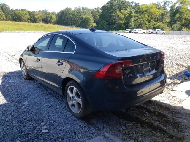 YV1622FSXC2035821 - 2012 VOLVO S60 T5 GRAY photo 3