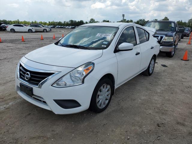 3N1CN7AP3HL823851 - 2017 NISSAN VERSA S WHITE photo 2