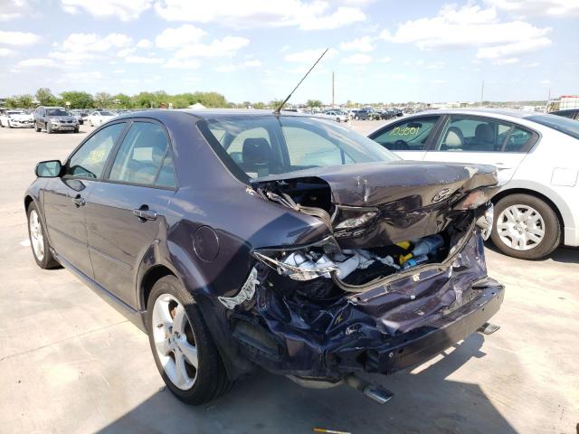 1YVHP80C075M63609 - 2007 MAZDA 6 I BLUE photo 3