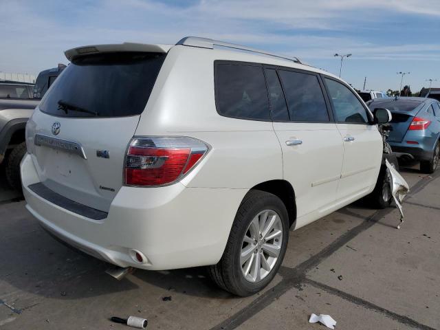 JTEEW44AX92034538 - 2009 TOYOTA HIGHLANDER WHITE photo 4