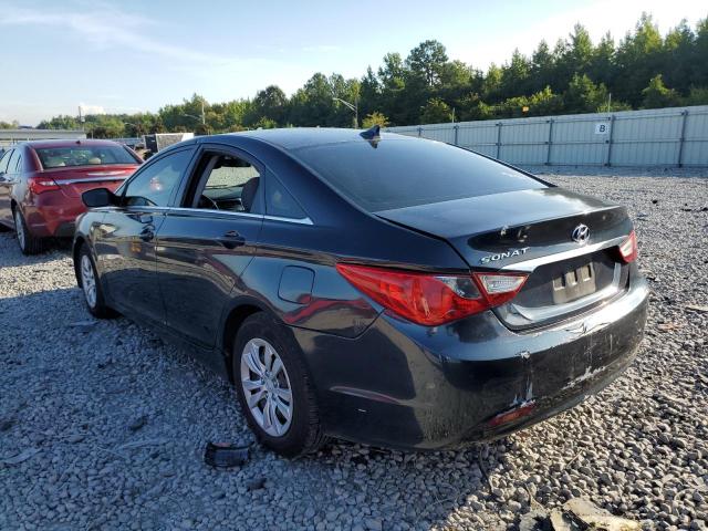 5NPEB4AC5BH295277 - 2011 HYUNDAI SONATA GLS BLUE photo 3