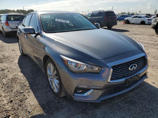 JN1EV7BP0MM704825 - 2021 INFINITI Q50 LUXE GRAY photo 1