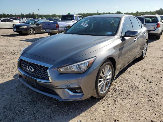 JN1EV7BP0MM704825 - 2021 INFINITI Q50 LUXE GRAY photo 2