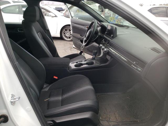 2HGFE2F5XNH514615 - 2022 HONDA CIVIC SPOR WHITE photo 5
