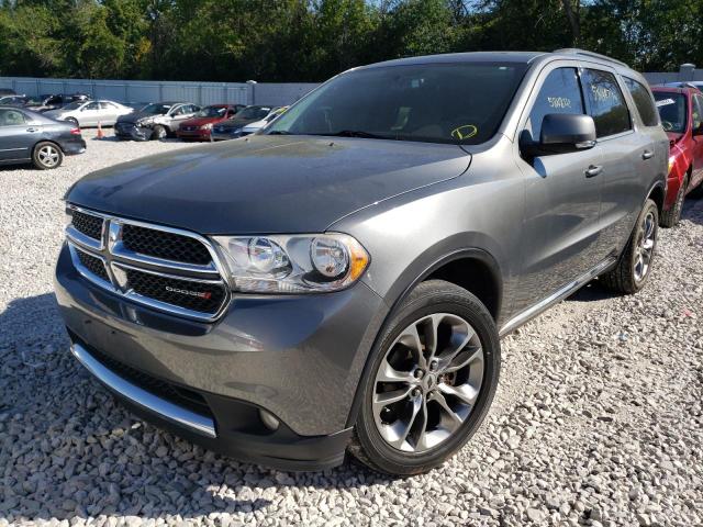 1C4RDJDG2CC362147 - 2012 DODGE DURANGO CR GRAY photo 2