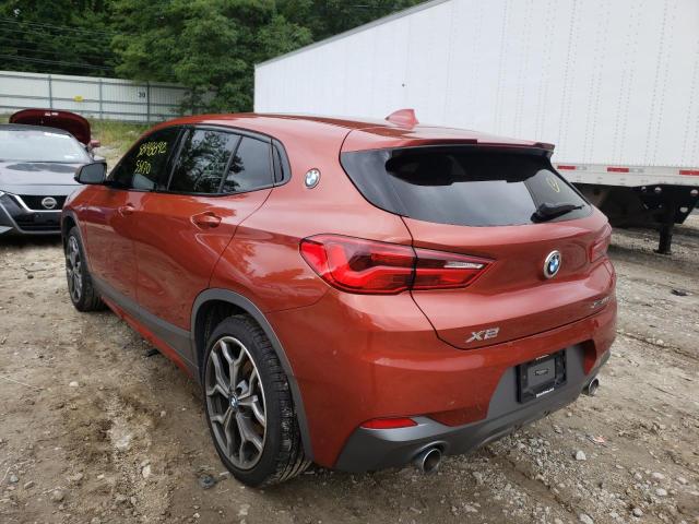 WBXYJ5C33JEF71995 - 2018 BMW X2 XDRIVE2 ORANGE photo 3