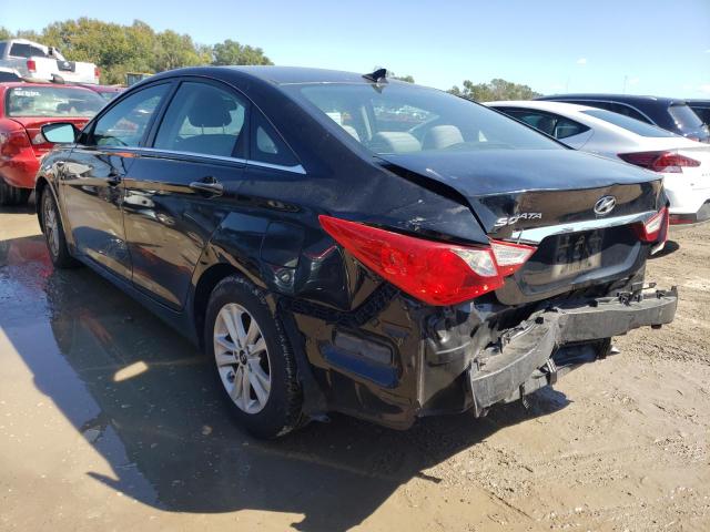 5NPEB4AC6DH803789 - 2013 HYUNDAI SONATA GLS BLACK photo 3