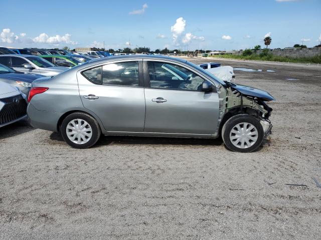 3N1CN7AP8CL812384 - 2012 NISSAN VERSA S GRAY photo 10