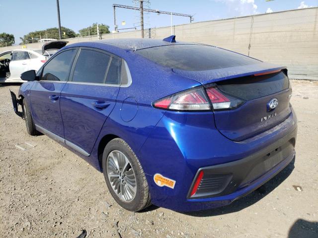 KMHC75LD8LU192927 - 2020 HYUNDAI IONIQ SEL BLUE photo 3