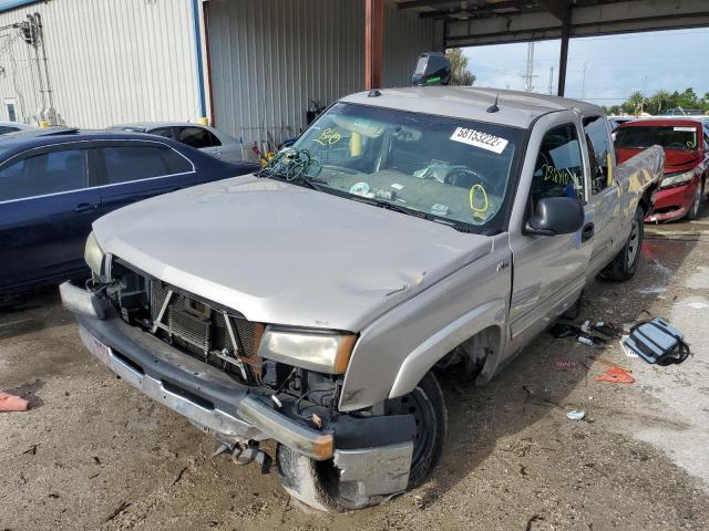 1GCEK19Z25Z136348 - 2005 CHEVROLET SILVERADO BEIGE photo 2