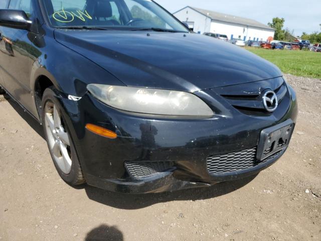 1YVHP80C975M41382 - 2007 MAZDA 6 I BLACK photo 9