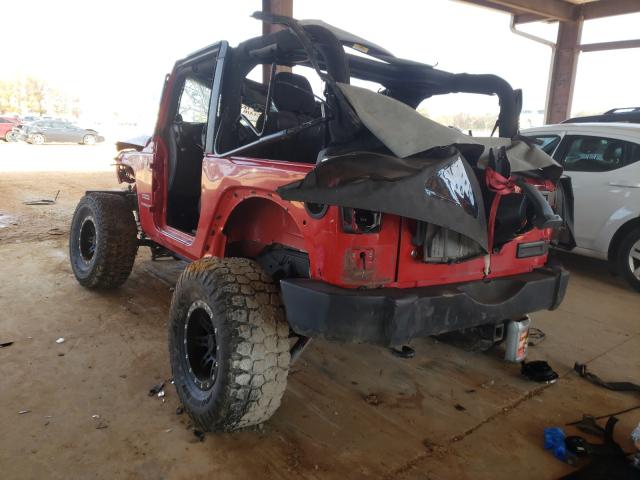 1J4AA2D19BL620891 - 2011 JEEP WRANGLER S RED photo 3