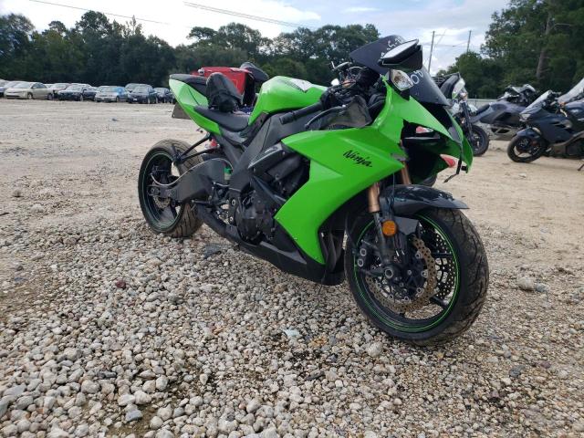 JKAZXCE148A001447 - 2008 KAWASAKI ZX1000 E GREEN photo 1