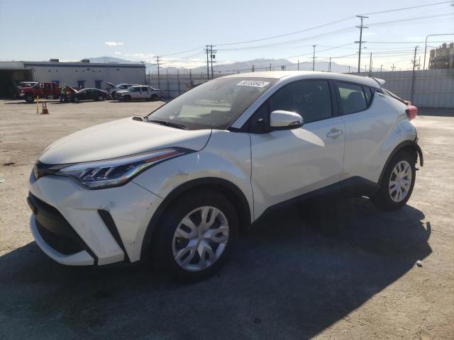 JTNKHMBX9M1111709 - 2021 TOYOTA C-HR XLE WHITE photo 2