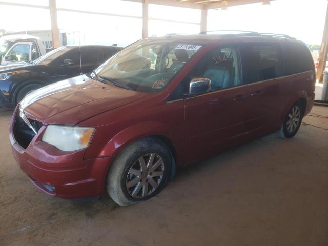 2A8HR54P48R134145 - 2008 CHRYSLER TOWN & COU BURGUNDY photo 2