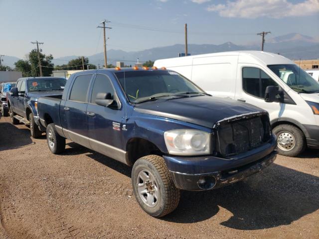 3D7MX39A28G102794 - 2008 DODGE RAM 3500 BLUE photo 1