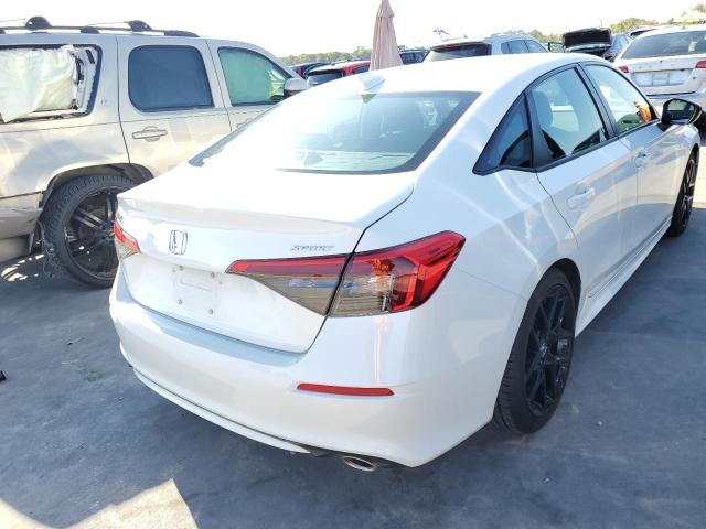 2HGFE2F50NH539314 - 2022 HONDA CIVIC SPOR WHITE photo 4