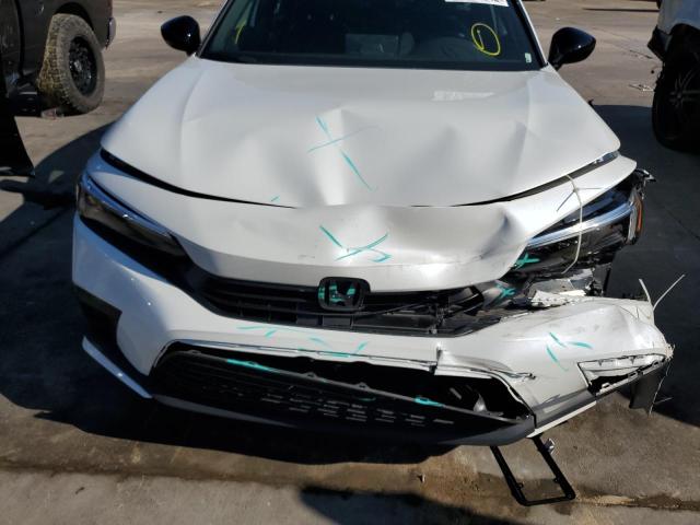 2HGFE2F50NH539314 - 2022 HONDA CIVIC SPOR WHITE photo 9
