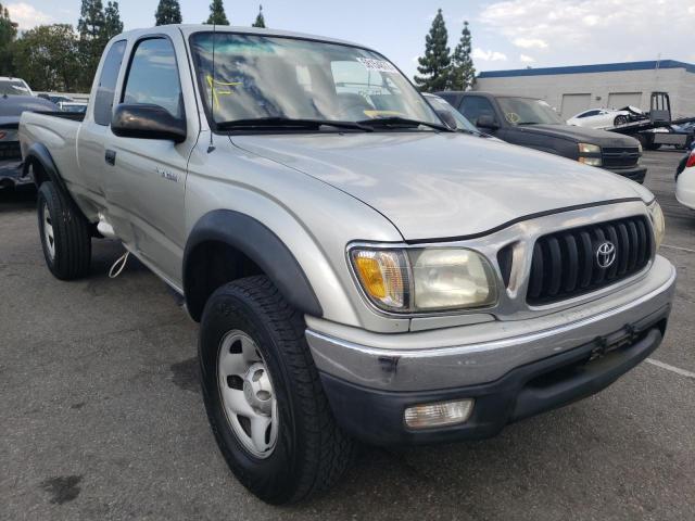 5TESM92N03Z176464 - 2003 TOYOTA TACOMA XTR SILVER photo 1