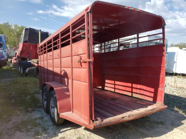 4GASG1626B1000799 - 2011 CALI TRAILER RED photo 3