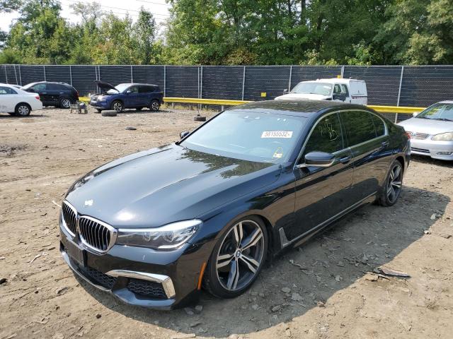 WBA7E4C59HGU99105 - 2017 BMW 740 XI BLACK photo 2