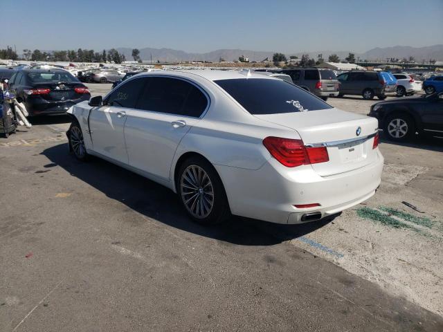 WBAKB4C53CC576229 - 2012 BMW 740 LI WHITE photo 3