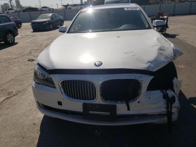 WBAKB4C53CC576229 - 2012 BMW 740 LI WHITE photo 9