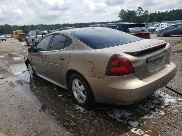 2G2WP552671138335 - 2007 PONTIAC GRAND PRIX Ոսկեգույն լուսանկար 3