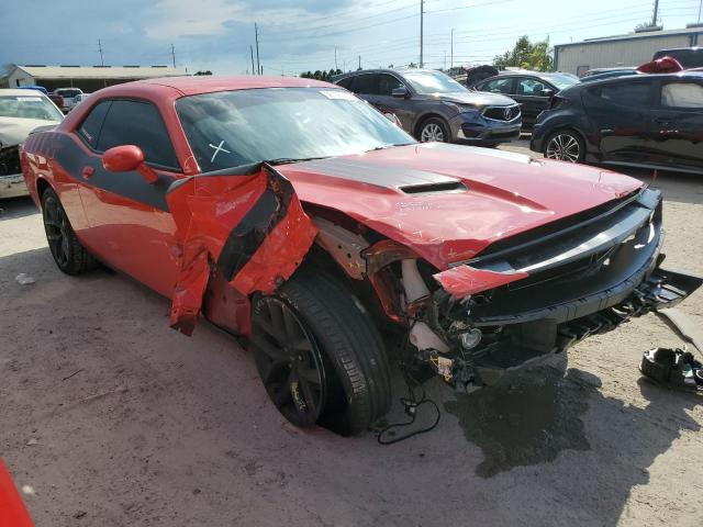 2C3CDZAG7KH574809 - 2019 DODGE CHALLENGER RED photo 1