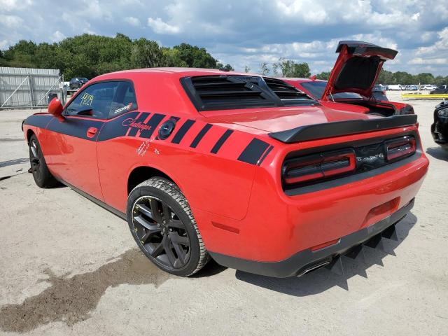 2C3CDZAG7KH574809 - 2019 DODGE CHALLENGER RED photo 3