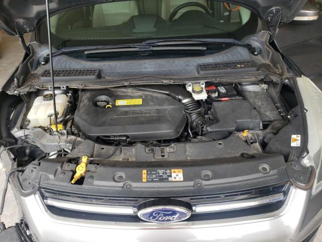 1FMCU0JXXEUB38671 - 2014 FORD ESCAPE TIT GRAY photo 7