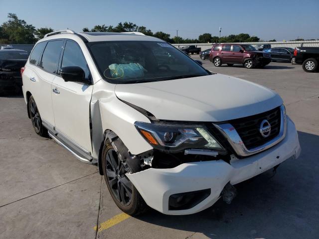 5N1DR2MN7HC677268 - 2017 NISSAN PATHFINDER WHITE photo 1