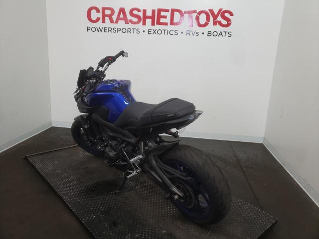 JYARN53E5KA004714 - 2019 YAMAHA MT09 BLUE photo 3