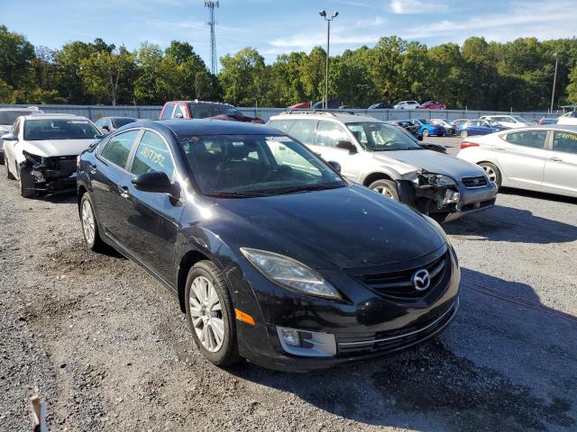 1YVHZ8CH7A5M09720 - 2010 MAZDA 6 BLACK photo 1