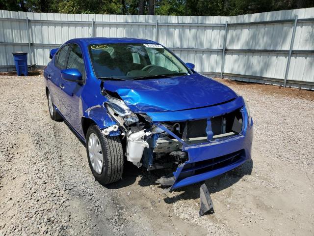 3N1CN7AP4HL831344 - 2017 NISSAN VERSA S BLUE photo 1