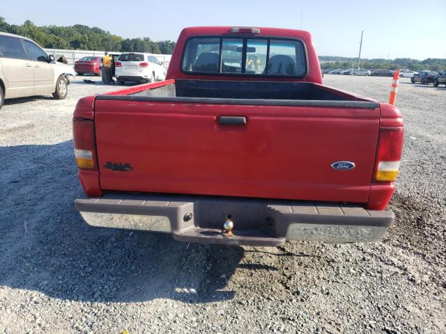 1FTCR10A7VUB04499 - 1997 FORD RANGER RED photo 6