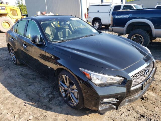 JN1EV7AR4GM346068 - 2016 INFINITI Q50 PREMIU BLACK photo 1