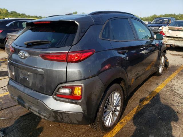 KM8K22AA4JU105085 - 2018 HYUNDAI KONA SEL GRAY photo 4