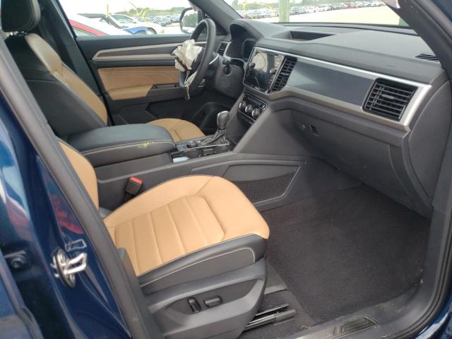 1V2FE2CA1NC209893 - 2022 VOLKSWAGEN ATLAS CROS Синий фото 5