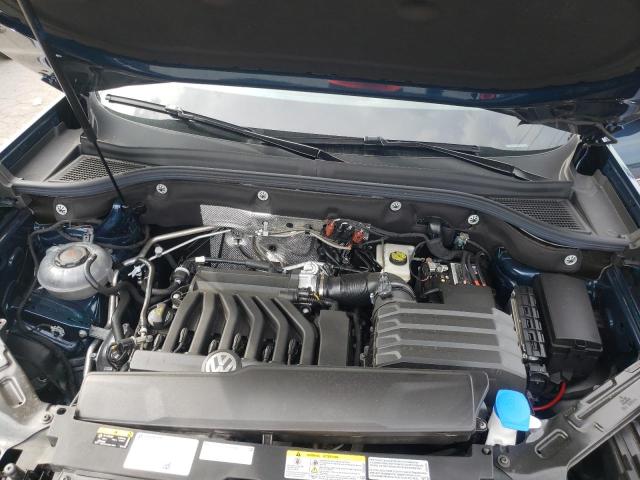 1V2FE2CA1NC209893 - 2022 VOLKSWAGEN ATLAS CROS Синий фото 7