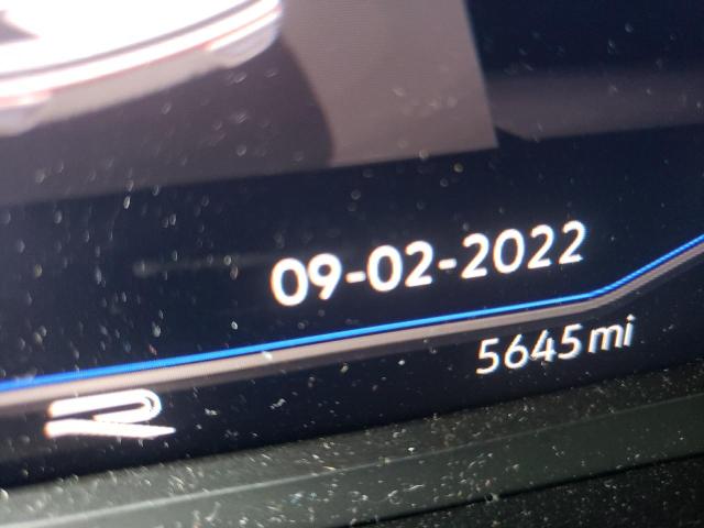 1V2FE2CA1NC209893 - 2022 VOLKSWAGEN ATLAS CROS Синий фото 8