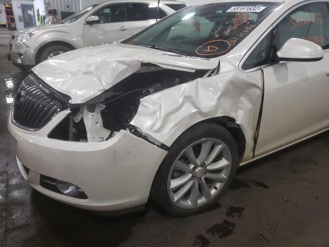 1G4PR5SK6E4155051 - 2014 BUICK VERANO CON WHITE photo 9