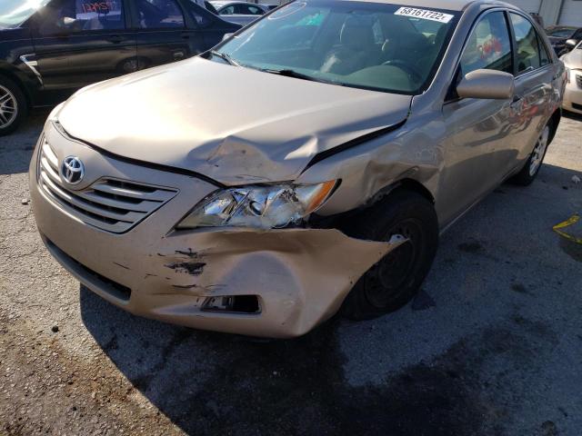 4T1BE46K08U259937 - 2008 TOYOTA CAMRY CE GOLD photo 9