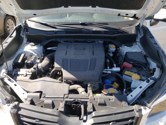 JF2SKARC5MH469504 - 2021 SUBARU FORESTER S WHITE photo 7