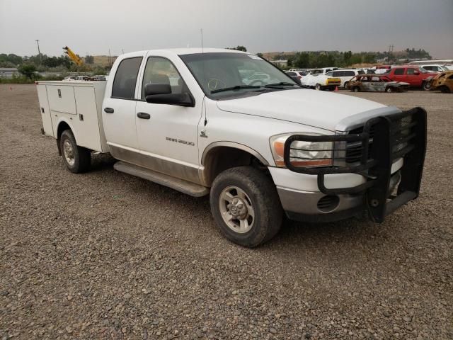 1D7KS28C76J135921 - 2006 DODGE RAM 2500 S WHITE photo 1